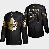 Maple Leafs 34 Auston Matthews Black Gold Adidas Jersey Dyin,baseball caps,new era cap wholesale,wholesale hats